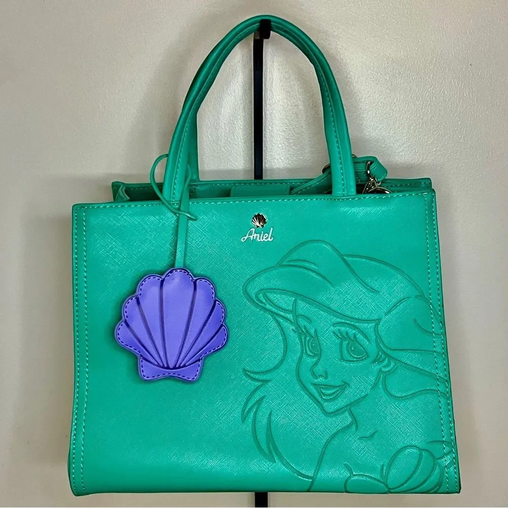 Loungefly Disney Ariel Tote Bag - Rare - Picture 1 of 5